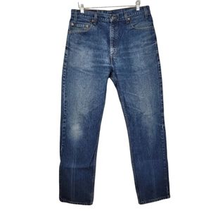 Levi's 505 Men's Regular Fit Straight Leg Jeans - Size 36X34